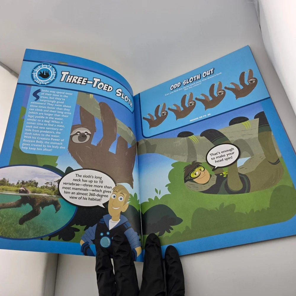 Wild Kratts Journey‎ to the Jungle Interactive Educational Activity Magazine